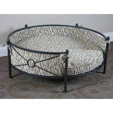 Double dog kennel custom kennel dog bed dog crate | etsy. 4d Concepts Smoked Metal Round Dog Bed Reviews Wayfair Iron Dog Bed Cool Dog Beds Metal Dog Bed