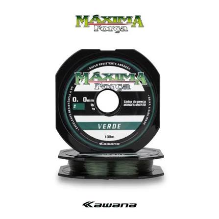 LINHA MONOFILAMENTO MAXIMA FORCA 0,23MM - 5,6KG