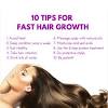 Besides hair growth, this oil also works as a natural moisturizer for the skin. 1