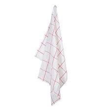 Linen kitchen towel hanging dish towel waffle linen tea towel french country kitchen linens hand towel. Woven Check Tea Towel Off White Red French Country Collections
