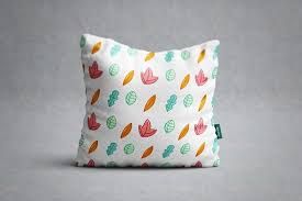 Free Square Pillow Psd Mockup Pillow Cushion Free Homeware Style Almofadas Mockup Fotografia De Produtos