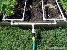 This type of irrigation is best used in areas where water is. Pvc Irrigation System Update Bsntech Networks Garden Irrigation Smart Garden Garden