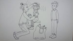 Kind Sturzte Vorn Uber Mitten Auf Die Stirn Und Bekam Eine Dicke Beule