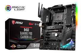 B450 Gaming Pro Carbon Ac By Msi Gaming Motherboard Msi Hdmi