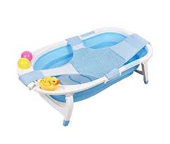 Bathing a newborn can be intimidating to say the least. Foldable Bath Tub For Baby Newborn Infant Portable Collapsible Shower Basin Toddler Tub With Sling 32 X 19 5 Baby Bath Tub Shower Basin Best Baby Play Mat