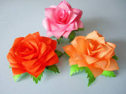 Rosen Aus Notizzettel Youtube In 2020 Blumen Basteln Blumen Basteln Aus Papier Rosen Basteln