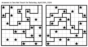 Get hints, track time, print, access previous puzzles and much more. Krazydad On Twitter Oops The Answers To Saturday S Two Not Touch Puzzles As Published In Todays Nytimes Were From A Different Set Of Puzzles Here Are The Correct Answers But You Already