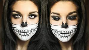 how to do pretty skeleton makeup