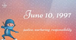19 Fun Birthday Facts About June 10 1997 You Must Know Birthday Fun Birthday Its My Birthday