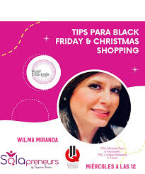 Hoy hablamos con nuestra CPA y consultora de compras favorita, Wilma Miranda!!!  Te esperamos a las 12PM! #blackfriday2021