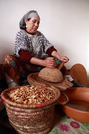 The Production Of Argan Oil By Traditional Method Near Marrakech Morocco Argan Oil Morocco Marrakech