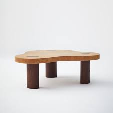 10 to 12 weeks international shipping. Oak Mini Cloud Table Louise Liljencrantz The Invisible Collection
