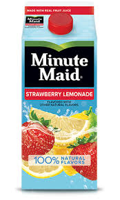 Strawberry Lemonade Lemonade Fruit Drinks Minute Maid