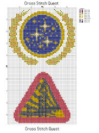 Free and priced dog cross stitch patterns we also convert photos to cross stitch. Star Trek Cross Stitch Patterns Novocom Top