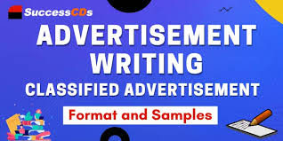 This video includes notice writing. Advertisement Writing Classified Advertisement Class 12 Format Examples