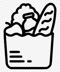 Download Hd Grocery Bag Svg Png Icon Free Download Food And Grocery Icon Clipart And Use The Free Clipart For Your Creative P Free Clip Art Grocery Png Icons