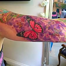 Roman numeral tattoo on ribs. 150 Butterfly Tattoo Designs That Ll Have You In A Flutter Tattoo Ideas