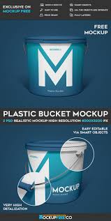Download Bucket Mockup Psd Free Download