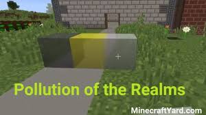 Create the mods folder in minecraft's directory. Pollution Of The Realms 1 17 1 1 16 5 1 15 2 Carbon And Dust Blocks