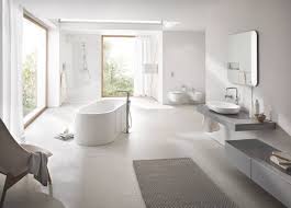 rakovina svobodnostoyashaya grohe essence ceramic 60 sm alpin belyj 3960800h シャワールーム シャワー 洗面所