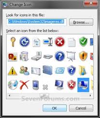 The recycle bin icon may already be selected if you chose it when you. Desktop Icons Change Or Restore Default Icon Windows 7 Help Forums