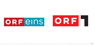 This is in contrast to orf 2, which focuses more on news, documentaries and cultural until april 9, 2007, orf's flagship news programme zeit im bild (the times in pictures) was broadcast at 7:30pm on both orf 1 and orf 2; Orf 1 Logo Vorher Und Nachher Design Tagebuch