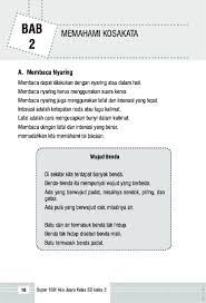 Gemar membaca buku dapat menambah …. Jual Buku Super 100 Aku Juara Kelas Sd Mi Kelas 2 Oleh Tumijan P Gramedia Digital Indonesia