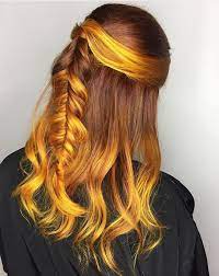 Pin De Jeanflamm En D24 Hair Color Yellow Orange Giallo Arancio Nuevas Tendencias Para Cabello Ideas De Cabello Tenido Cabello Amarillo
