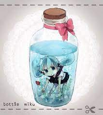 Hatsune Miku Vocaloid Kawaii Bottle Hatsune Miku Vocaloid Anime Chibi