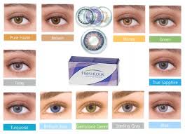 Fresh Look Colored Contact Lenses Chart 2019