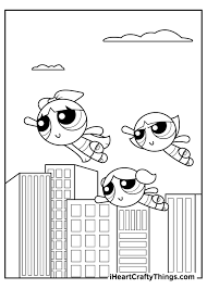 Here are some free printable powerpuff girls coloring pages. Powerpuff Girls Coloring Pages I Heart Crafty Things