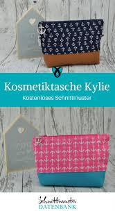 Ansonsten gibt es noch auf natronundsoda.net gratis schnittmuster ausdrucken! Kosmetiktasche Kylie Schnittmuster Datenbank