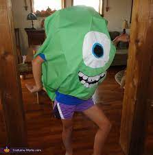 Before i share my mike and sulley costume tutorials, i wanted show you a few easy alternatives you can find on etsy and amazon, in case you aren't in the diy mood. Homemade Mike Wazowski Costume