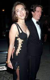 Elizabeth hurley wows in a cutaway safety pin gown 25 years after wearing the original to the premiere of four weddings and a funeral. Liz Hurley Safety Pin Dress Voted The Greatest Dress