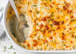 Chicken casserole recipes are great for family dinner. Creamy Chicken And Cauliflower Rice Casserole Recipe Easy Chicken Casserole Recipe Eatwell101