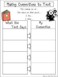 Making Connections To Text Text To Text Connections Reading Connections Reading Classroom