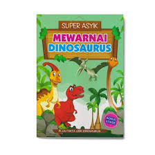 Download now gambar mewarnai dinosaurus untuk anak tk dan sd terbaru. Mewarnai Dinosaurus Super Asyik Solusi Buku