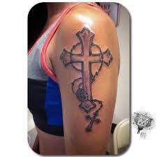 Getting a cross tattoo on lower parts of body is considered very disrespectful in some cultures and religions. Top 63 Best Cross Tattoo Ideas For Women 2021 Inspiration Guide