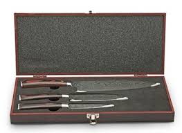 All sets include three or more of the following: The Sense Strand Damasukasu Japanese Chef S Knife Sets Are Fake