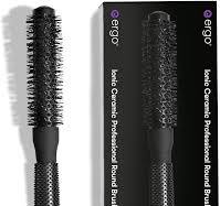 Amazon.com : ERGO Ceramic Ionic Round Brush for Blow Out ...
