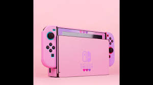 ️ cute embroidery details on pastel colored background. Cute Nintendo Switch Case Lovely Color Full Housing Shell Pink And Purple Color Youtube