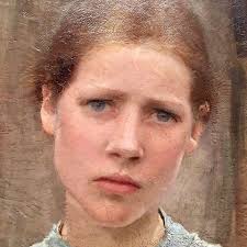 George Clausen (British, 1852-1944), Pink roses in a jug, n.d. Oil