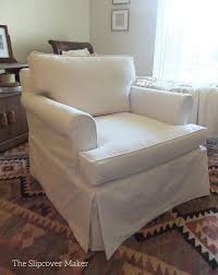 Slipcover Makeover For Outdated Ethan Allen Chair Slipcovers For Chairs Allen Chair Slipcovers