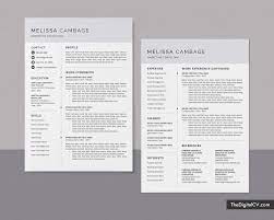 Use the matching cover letter template for a complete set. Modern Cv Template For Job Application Curriculum Vitae Microsoft Word Resume Professional Resume Simple Resume Creative Resume Teacher Resume 1 Page 2 Page 3 Page Resume Template Instant Download Thedigitalcv Com