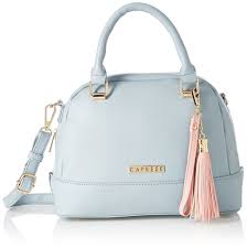 Fashion is not just a statement of style, it's a way of life. Caprese Shally Women S Satchel Grey And Pink Women S Accessories Leather Backpack Purse Purses And Handbags