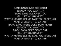 Jessie J Ariana Grande Nicki Minaj Bang Bang перевод Pin On Lyrics
