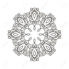 570 x 733 file type: Mandala Coloring Book Outline Mandalas Inspired Arabian And Indian Tibetan Ornament Adult Coloring Page Decorative Element For Ethnic Shop Or As Pattern For Web Design Boho Style Royalty Free Cliparts Vectors And Stock Illustration Image