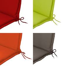 Cuscino impermeabile imbottito per sedie e sdraio 120x50x6 cm miozzi grigio. Cuscini Per Sedie Da Giardino Cuscini Imbottitura Cuscini Per Sedia Con Schienale Alto Capri Arancione