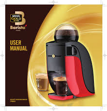 The genio is part of the second series of the nescafé dolce gusto, an espresso machine/coffee capsule system from nestlé, manufactured by arno, krups and de'longhi. Nescafe Goldblend Barista Tpm9636 User Manual Pdf Download Manualslib