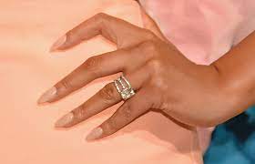 Chrissy Teigen Photos Photos Chrissy Teigen Glass Slipper Ready Pedicure Event Detailed Engagement Ring Chrissy Teigan Expensive Engagement Rings
